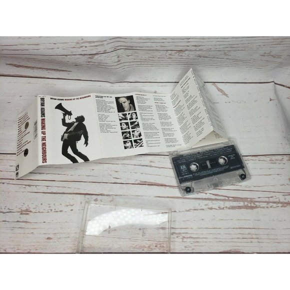 Bryan Adams Waking Up The Neighbors Cassette Tape Tested - Picture 6 of 6